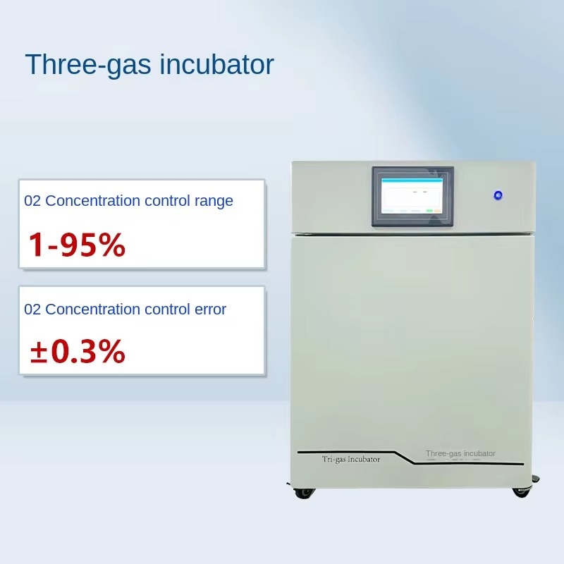 Three-gas Hypoxia Incubator with Constant Temperature 0.2 Fluctuation for Cell Culture