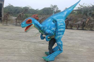 Cor azul vivo realística de Sunproof Colorized do traje da ave de rapina dos trabalhadores dos adultos