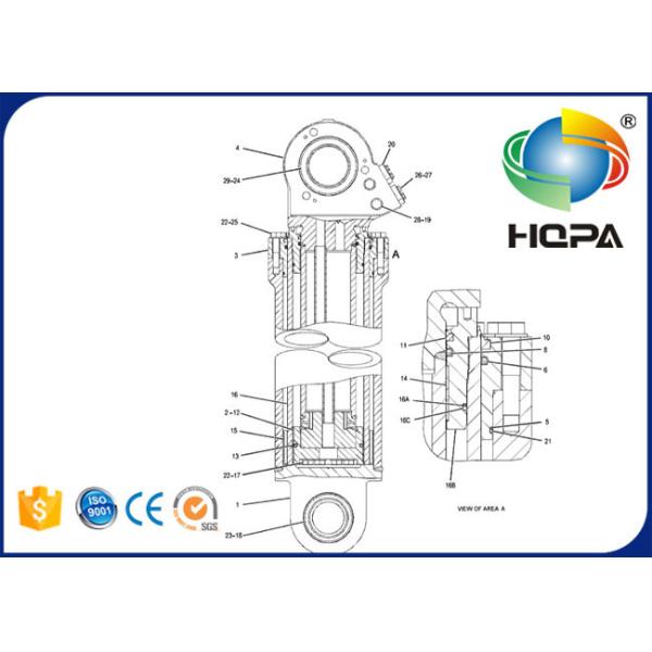 350-7157 350 7157 3507157 Cylinder Seal Kit For CAT 793C 793D 793F