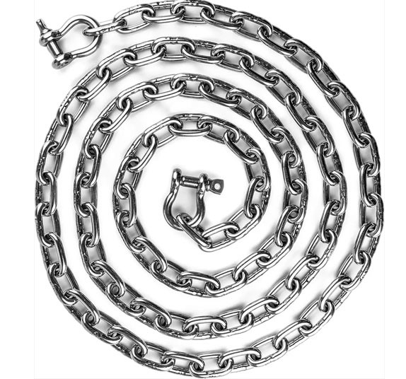316 Stainless Steel Marine Anchor Chain with Electric Resistance Welding and Heat Resistant for Boats