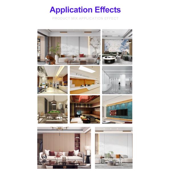 ПВХ деревянный стеклянный картон 8 мм бамбуковые деревянные волокна деревянные фанеры декоративные стенные панели