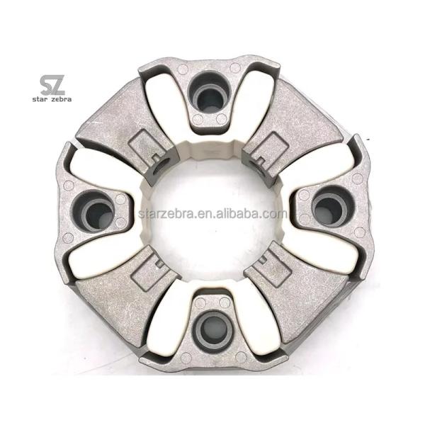 Durable 130H E320D2 Excavator Rubber Coupling Hydraulic Pump Flexible Shaft Coupling Aluminum Assembly for OEM Buyer