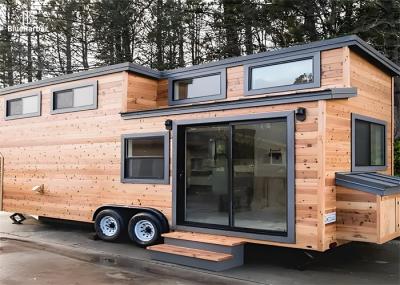 Fully Assembled Trailer Prefab Tiny House For Mobile Kiosk, Mobile Office