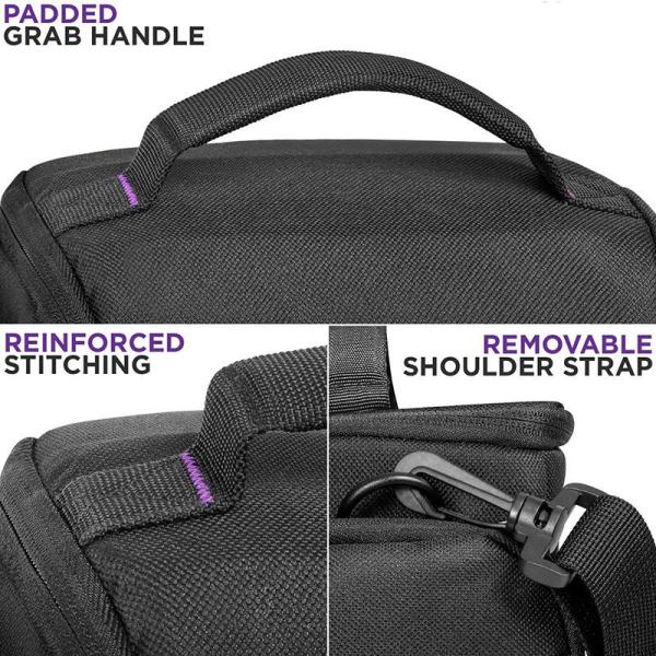 Padded Travel Personalized Customized Camera Bag Camera Case Compatible for Sony Canon Nikon Camera and Lens