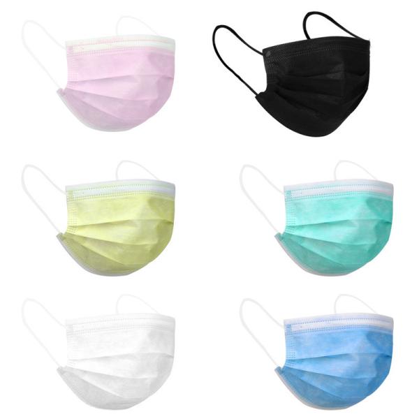 High BFE/PFE Surgical Disposable Masks , Blue Medical Surgical Mask