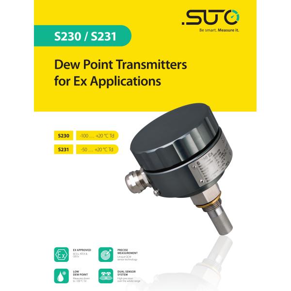 Передатчик точек росы СУТО S230 Ex