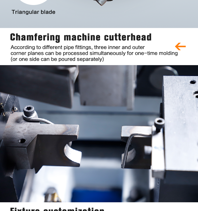 30AC-II Double-head Chamfering Machine Small Round Tube and Round bar Double-head Chamfering Machine