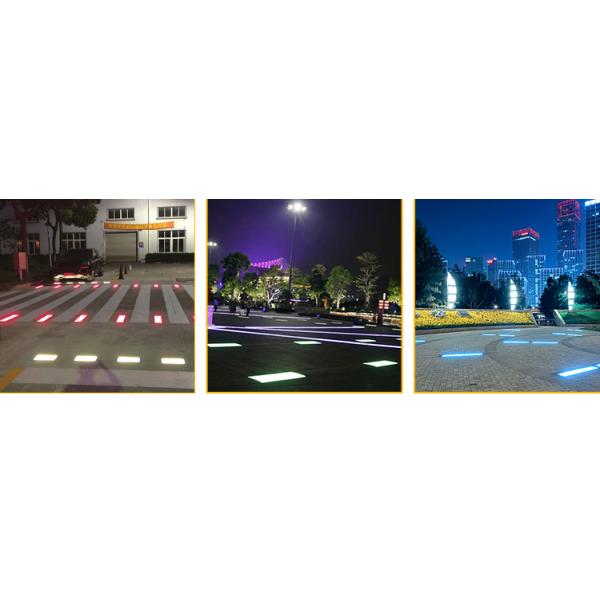 LED rectangular buried light outdoor waterproof buried light outdoor long linear square light