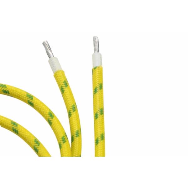 150 Celsius 300V Silicone Rubber Wire Insulated AWM3068 Construction 7/0.10mm