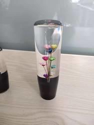 Craft Decoration Resin Shift Knob Flower Resin Gear Knob 10cm 15cm