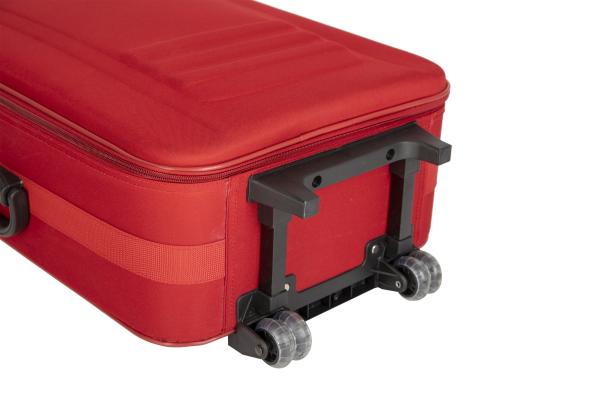 Colorful Two Wheels 600D EVA Trolley Suitcase Set
