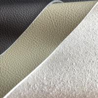 Eco Friendly PVC Synthetic Leather 1.3mm Litchi Embossed Quick Ship For Sofa