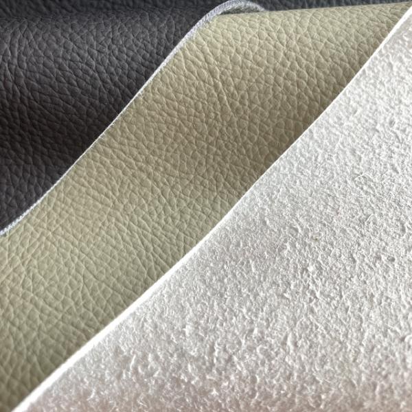 1.3mm Litchi Texture Faux Leather PVC Eco Artificial Anti Scratching Surface For Sofa