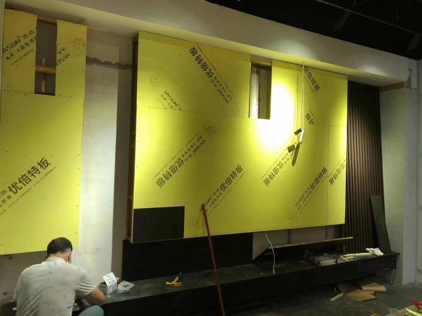 стекло 4ft x 8ft - волокно усиленная доска гипса для здания
