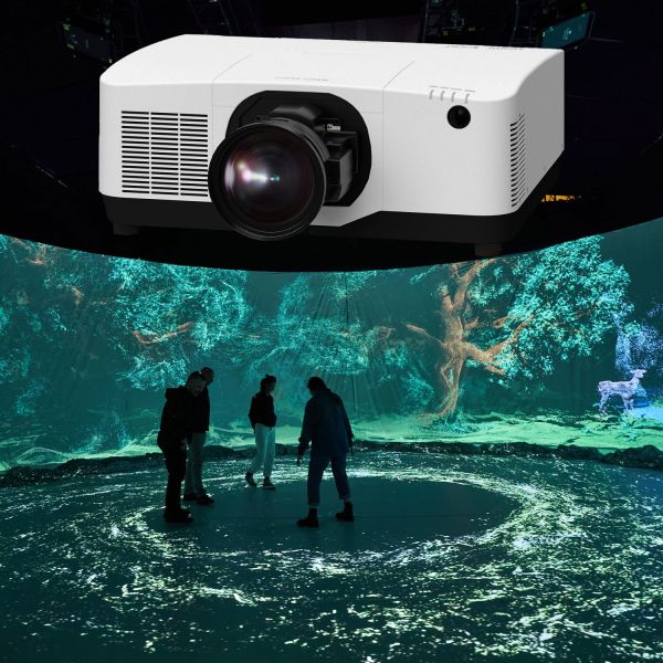 Outdoor 20000 Lumens 3D Mapping Projector 3LCD Laser Immersive Projection Mapping Equipment