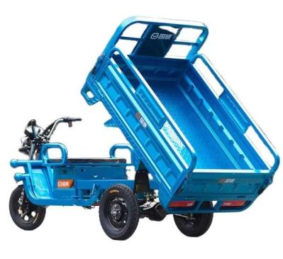 Blue High Load Agricultural Electric Cargo Tricycle Express Electric Tricycle