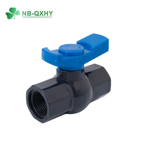 Conexão de cola PVC UPVC válvula de esfera octogonal 2 polegada para válvulas roscadas de tubulação de água