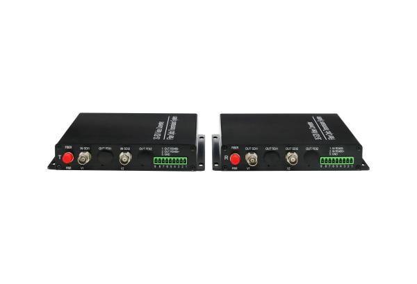 HD 3G SDI to Fiber optical Video converter 20KM fiber transmitter