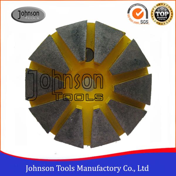 Professional 75mm Diameter Turbo Cup Diamond Grinding Wheels For Concrete And Stone
