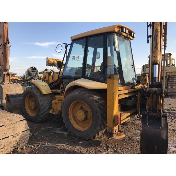 JCB 4CX 4WDはバックホウの積込み機、密集したバックホウの積込み機をオイルの漏出使用しませんでした