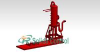 La capacidad estable DN150mm del separador de gas líquido 180m3/H hizo salir el tubo ISO