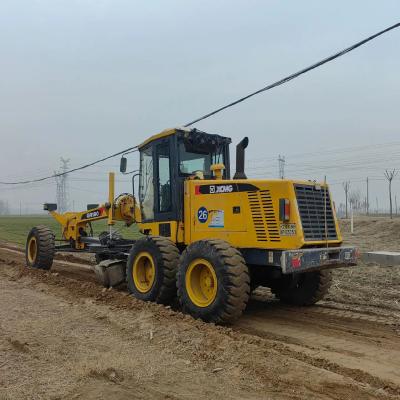 XCMG GR180 Used Motor Grader 6CTA8.3 C190Ⅱ Engine With Front Wheel Steering