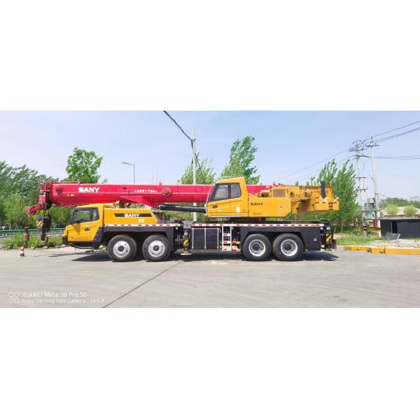 SANY STC550T 55 Ton Used Truck Crane 2019 Mobile Crane Truck Mounted