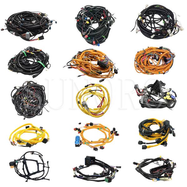 PC400LC-6 Engine Wiring Harness Wholesale Excavator Spare Parts 6152-82-4110 External Wiring Harness