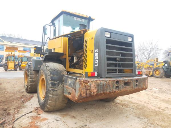                  Used Capacity 5 Ton China Wheel Loader Sdlg LG953 with Fork, Secondhand Original Sdlg Front Loader LG953 LG956 LG936 Payloader with Fork Hot Sale             