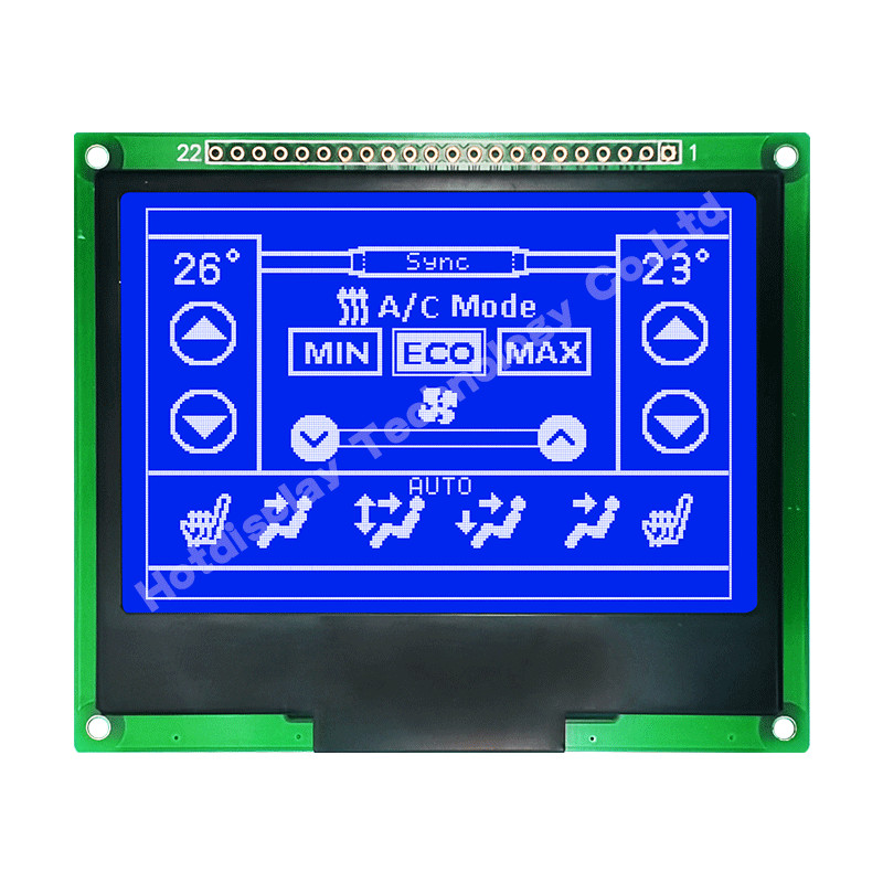 Модуль дисплея инструментирования 240X160 FSTN LCD графический с IC ST7529