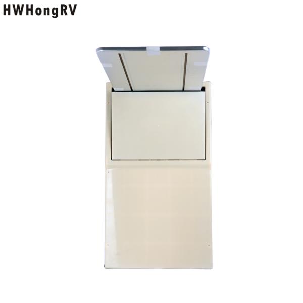Powered rv recessed table  be compatible for Caravan campervan and  RV custom car seat electric powered foldable table