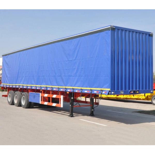 Колесная основание 1310 мм прочный боковой занавес полуприцеп для гибкой и безопасной загрузки