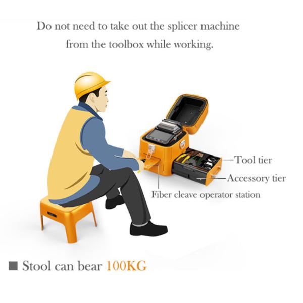 Дисплей 5s TFT соединяя FTTH оборудует Splicer сплавливания стекловолокна AI-9 VFL