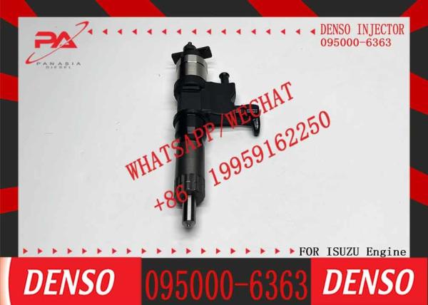 Inyector de combustible de ferrocarril común 095000-6363 8-97609788-7 095000-5342 8-97602485-7 para ISUZU 4HK1 6HK1