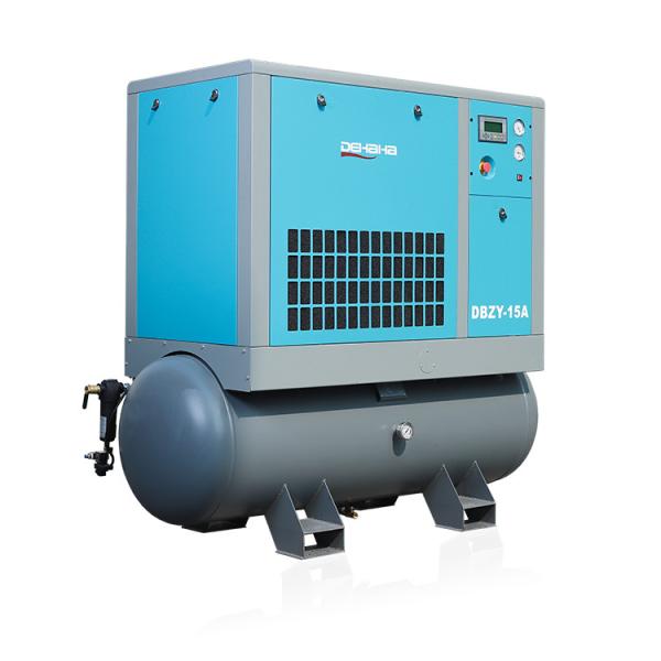 Automatic Combined 15 Hp Rotary Screw Compressor 232psi Integrated Air Compressor