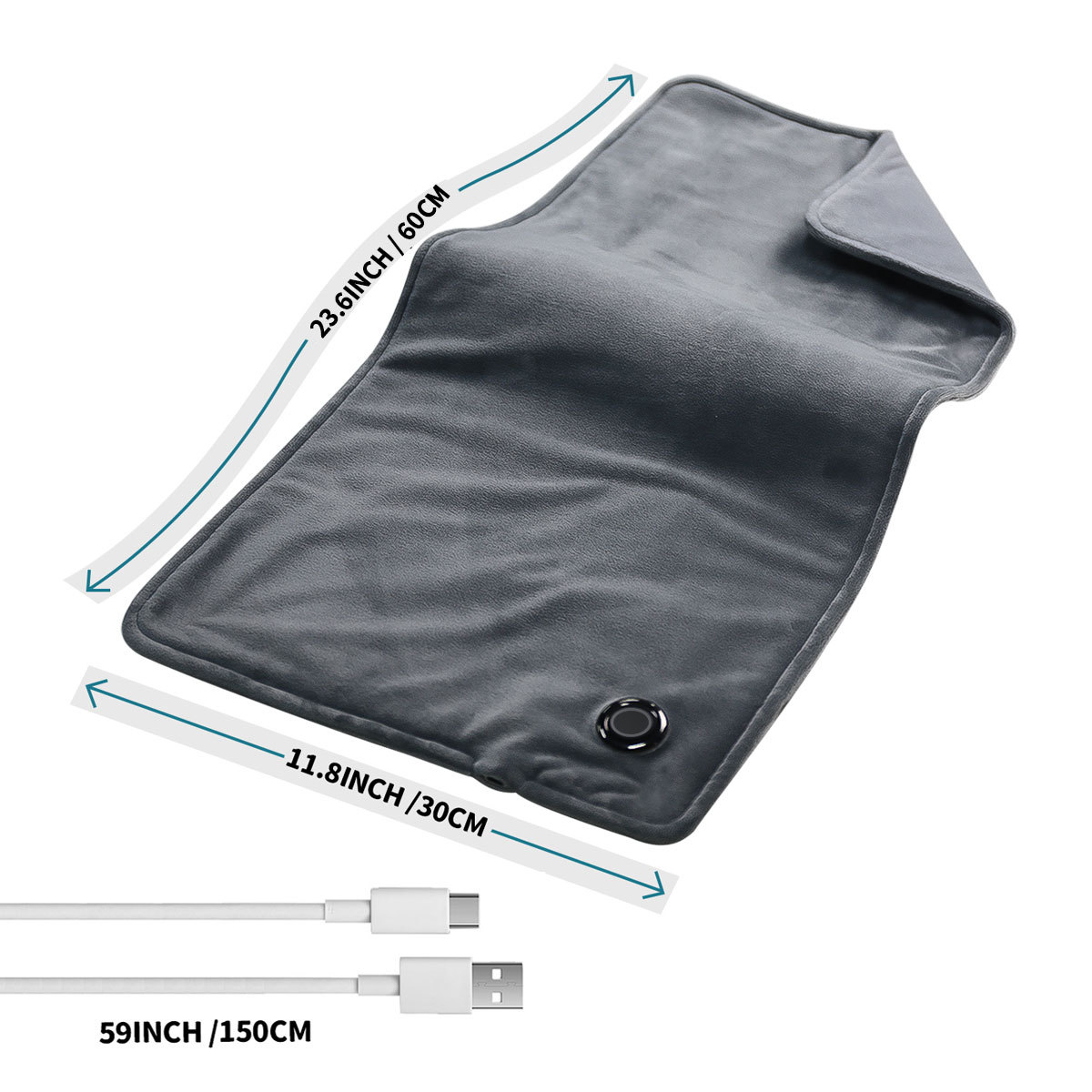 ETL Rehabilitation Electric New Arrivals Electric Heated Warming Pad with Temperature Control Designed Heating Pad