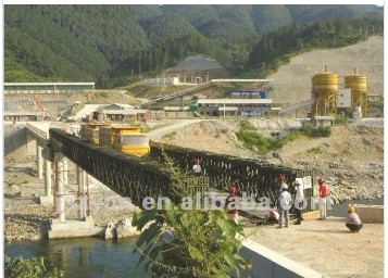 temporary bailey bridge/compact panel bridge