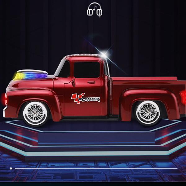 6W Output Power Plastic BT Truck Speaker with Wireless USB TF FM and Audio Performance