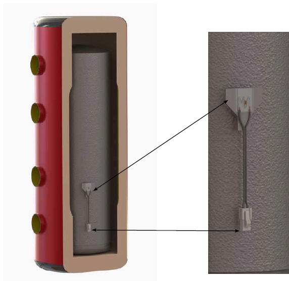 Self-Adhering Surface NTC Temperature Sensors For Industrial HVACR Applications