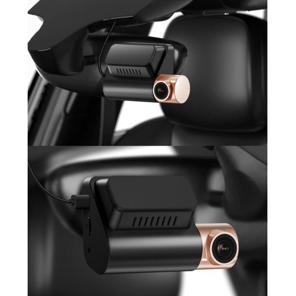 Автомобильный черный ящик LCD 4K GPS Dash Cam с видеомагнитофоном WIFI GPS
