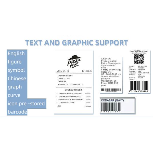 Portable Wireless Thermal Receipt Mini Printer for Point of Sale 58mm Thermal Printer
