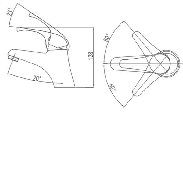 Misturador quente da bacia de lavagem da água fria do torneira da bacia da vaidade do banheiro da torneira de misturador da bacia do banheiro
