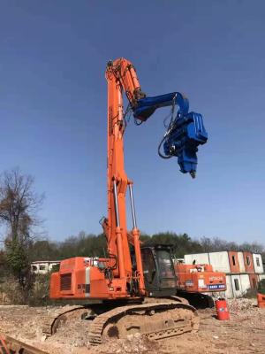 Manutenção fácil montada máquina escavadora da baixa vibração do motorista de pilha da eficiência elevada