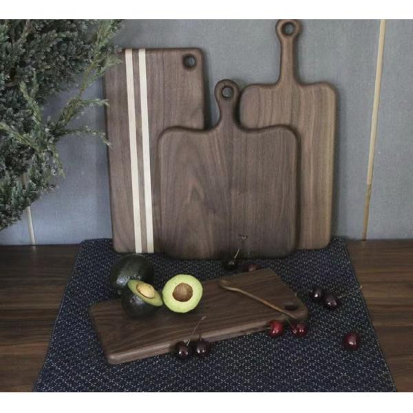 Black Walnut Wood Cutting Board Walnut Chopping Board 600x450x38mm 500x380x35mm