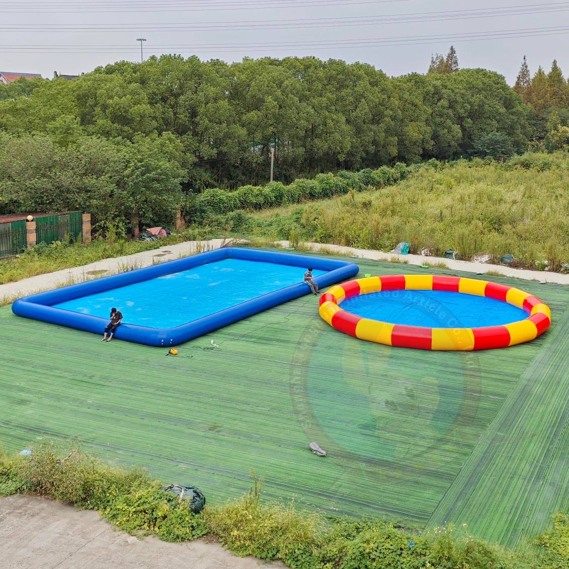 Durable Inflatable Swimming Pool with Custom Size Shape and Color Options for Home Use Event Planning Seasonal Promotion and Outdoor Water Fun Projects