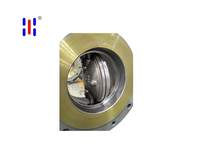 150LB 12''10'' Reduced Bore WCB Jacketed Pneumatic Triple Offset Butterfly Valve CF8M Hard Seal