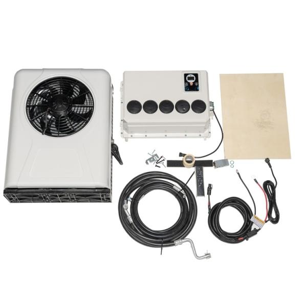 DC12V 24V Dual Voltage 3000W 600m3H Airflow Truck Air Conditioner High Performance Parking AC Unit