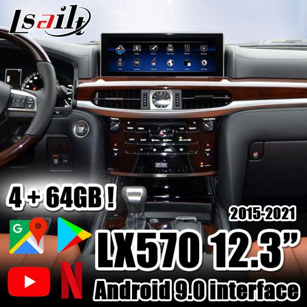 CarPlay/Android Multimedia interface with YouTube, NetFlix, Yandex for Lexus