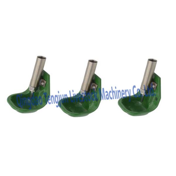 2 Holes Design Pig Water Bowl Auto With Stainless Steel Valve