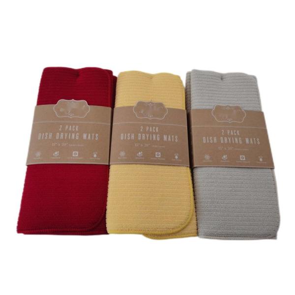 блюдо вещество-поглотителя 38x50cm Microfiber суша циновку для стекать блюда